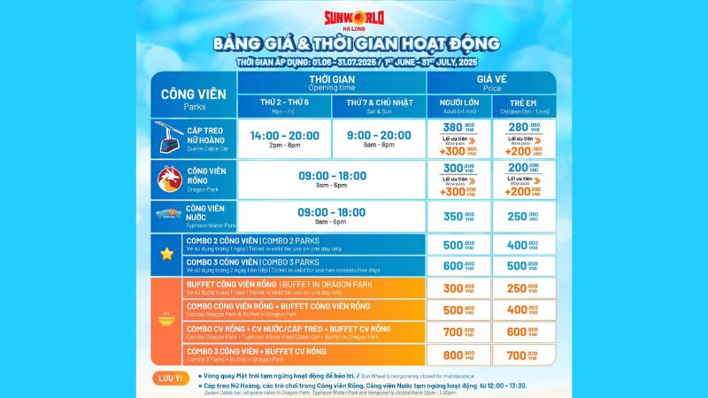 Cáp Treo Nữ Hoàng - Sun World Hạ Long